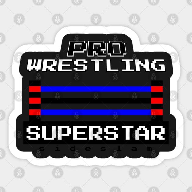 Pro Wrestling SS Sticker by TankByDesign